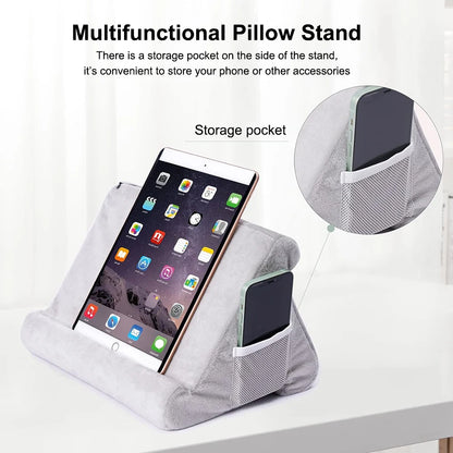 Tablet Holder for Ipad Samsung Huawei Xiaomi Pad Kindle Stand for Phone Books Reading Pillow Holder Tablet Desk Support Bracket